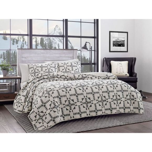 Eddie Bauer Bedding Fullqueen Arrowhead Reversible Quilt Set